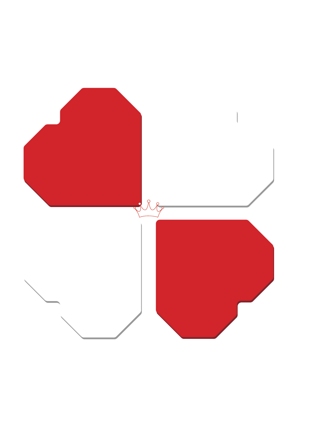 Crossed Hearts Logo